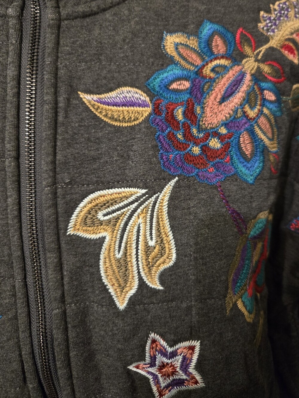 Johnny Was Jacket Size XL - Picture 3 of 9